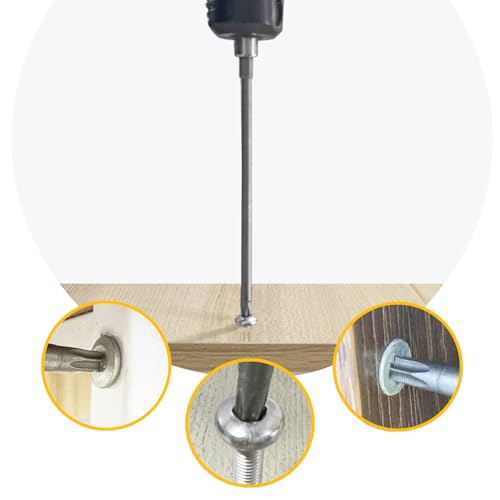 10PCS 4"/100mm T30 Torx Head Screwdriver Bit Set, 1/4 Inch Hex Shank with Quick Release Slot,S2 Steel Magnetic Security Tamper Proof Star 6 Point Screw Driver Kit Tools - color: 100mm/4inch, size: T30