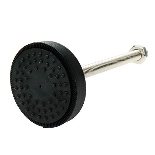 M8 Leveling Feet 880 Lb Capacity, 4.8 Inches Height - 2 Inches Base, 4Pcs - color: Black, size: D50xM8xH100mm