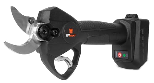 WEN 20V Max Brushless Cordless 1-3/16-Inch Pruning Shears with 2.0Ah Battery and Charger (20731) - style: Cordless Pruning Shear (w/ Battery & Charger)