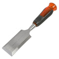 Buck Bros. 74819 2-Inch Wood Chisel, Full Tang Wood Carving Tools, Woodworking Tools for Carpentry, Trim Work, and DIY Projects, Hardened Steel Blade, Beveled Edge, Durable Non-Slip Handle - size: 2-Inch