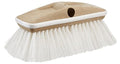STAR BRITE Deluxe Stiff Heavy Duty 8" Brush Head with Bumper - color: White, size: Deluxe 8" Brush