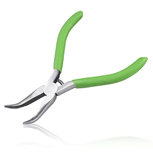 5 Inches Bent Nose Pliers for Jewelry Making - style: Bent Nose Pliers