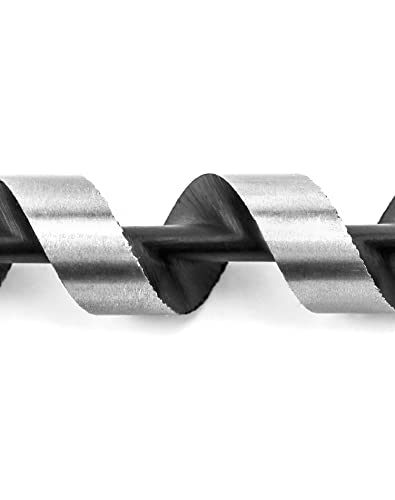 QWORK Auger Drill Bit for Wood, 7/8 Inch Diameter x 16 Inch Length, 3/8-Inch Hex Shank, Long Drill Bits - size: 7/8 x 16 inch