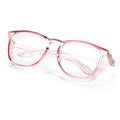 Safety Glasses Goggles for Women Girls Anti Fog Protective Eyewear Glasses - color: Pink