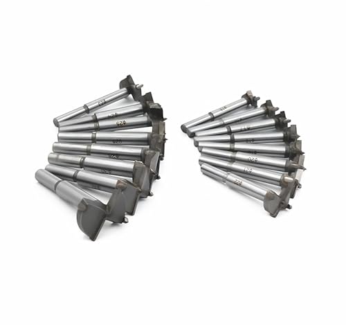 Forstner Drill Bit Set 15-35mm 16 Pcs Carbide Forstner Bits HSS