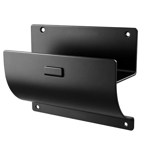 Ladder Hook, Black, Heavy Duty Wall Mount Brackets for Garage Storage, Utility Tool Holder for Folding Chair and Shed Organization