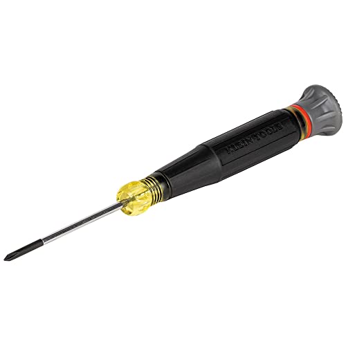 Klein Tools 85615 Mini Precision Screwdriver Set, 4-Piece Phillips and Slotted Set, Ideal for Electronics, Small Appliances, Terminal Blocks - style: 4-Piece Fixed Blade