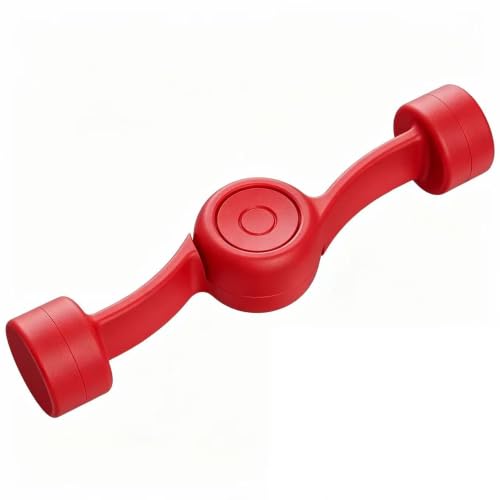 Magnetic Door Prop for Front Load Washer, 360° Adjustable Compact (Red) - color: Red