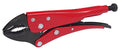 URREA Locking Pliers - 7-1/2" Adjustable Curved Jaw Plier with 1-21/32” Jaw Capacity & Durable Epoxy Coating - 4072 - color: Single Plier, size: 7-1/2"