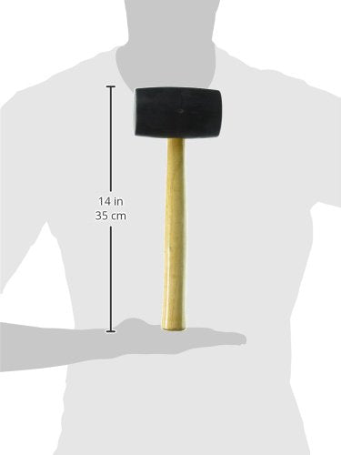 Bon Tool Rubber Mallet Black 24 oz.