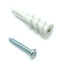 CONFAST Nylon Self-Drilling Drywall/Hollow-Wall Anchor Kit with Screws, 200 Pieces (100) #8 Anchors & (100) 1" Screws - size: 100, style: Nylon