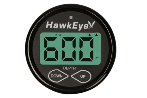 DepthTrax 2B Boat Mount in Dash Digital Depth Finder