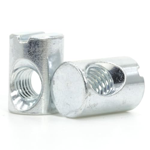 ReplacementScrews Cross Dowel Barrel Nuts Compatible with IKEA Part 100514 (SUNDVIK, MYDAL, HASSELVIKA) (Pack of 8)