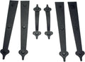 Household Essentials Garage Handle and Hinge Magnets – Decorative Magnetic Hardware Steel Doors, Easy Installation, Durable & Weatherproof, Set of 6 (Pack of 12) - size: Pack of 12, style: Standard Hinges