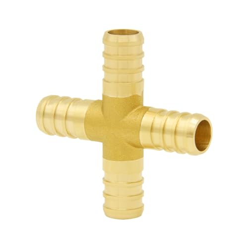 Hooshing 20 Pack 1/2" PEX Fitting Combo, Coupling, Elbow, Tee, Cross Set - size: 1/2" 4 Size 20PCS