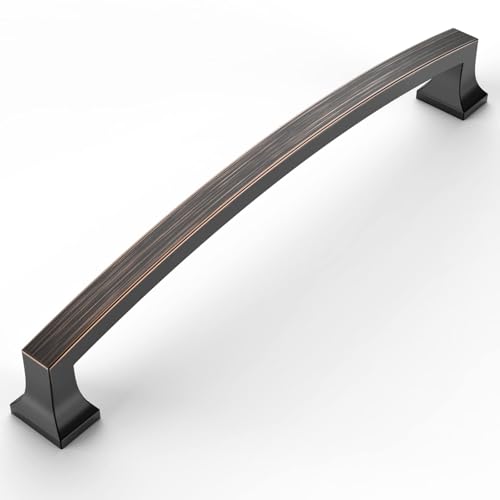 Amerdeco 10 Pack Oil Rubbed Bronze Cabinet Pulls 7.5" - color: Oil Rubbed Bronze, size: 7.5" hole center