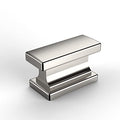 Amerdeco 10 Pack Brushed Satin Nickel Cabinet Handles - 1.46" - color: Brushed Satin Nickel, size: 1.46"/37MM