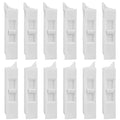 12 Pcs Window Tilt Latch Pairs Spring Loaded Sliding Window Latch Lock Snap-in White Vinyl Plastic Construction for Home Window Accessories Parts - size: 12 Pcs