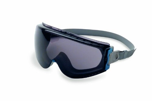 Uvex Honeywell Home Uvex Stealth Safety Goggles with Gray Uvextreme Anti-Fog Lens, Teal & Gray Body & Neoprene Headband (S39611C) - color: Gray Lens, style: Uvextreme Coating W/Teal Body & Neoprene Headband