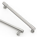 Asidrama Brushed Satin Nickel Kitchen Cabinet Pulls,10 Inch,10 Pack - color: Brushed Satin Nickel, size: 10" Hole Center