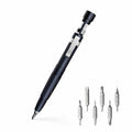Mini Precision Screwdriver Pen 13 in 1, Magnetic Pocket Screwdriver Set, Small Repair Tool for Phone Laptop Computer Eyeglasses - color: Grey