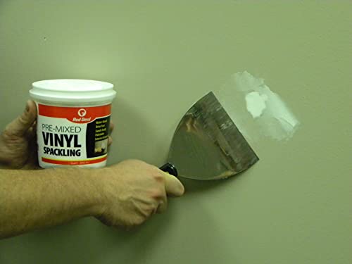 Red Devil 0534 Pre-Mixed Vinyl Spackling, 1 Quart - size: 1 Quart, style: 1 - Pack