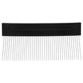 TEHAUX Stainless Steel Texture Comb - DIY Wall Scraper Tool - Paint Graining Comb For Plaster Art And Home Decoration - Pattern Maker For Textured Paint
