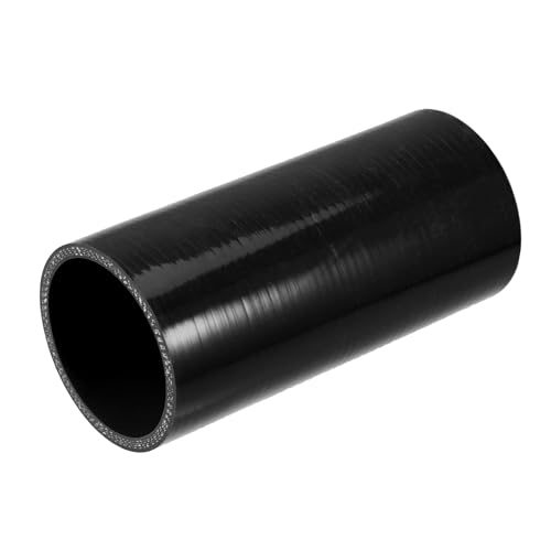uxcell 4-Ply ID 6" Length Silicone Reducer Hose Black for Car Intercooler - size: 2.5" ID