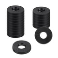 uxcell 18Pcs Rubber Washers, 3/8 OD x 3/16 ID x 0.05" Thickness Flat Washers for Bolts Spacers, Shower Head, Plumbing, Hose Connecting - size: 3/8 OD x 3/16 ID x 0.05"