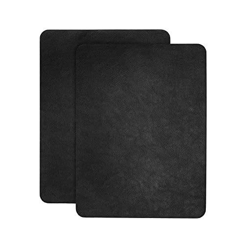 JDLUGH Sofa Leather Repair Patch Tape, 8.2x11 Inch, 2PCS, Black1.0 - color: Black 2.0, size: 8.2x11 Inch