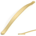 Amerdeco 10 Pack Brushed Gold Cabinet Pulls 7.5 Inch(192mm) Hole Center Drawer Pulls Cabinet Hardware Kitchen Cabinet Handles for Bathroom ZH0068 - color: Brushed Gold, size: 7.5"/192MM Hole Center