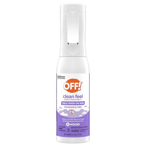 OFF! Clean Feel Misting Insect & Mosquito Repellent Bug Spray, 6 oz, 2 pk - size: 6 Ounce (Pack of 2)