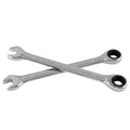 2 Pcs 11mm Ratchet Combination Wrench, Metric 72-Tooth - size: 11 mm