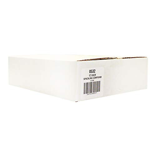 Red Devil 0532 Pre-Mixed Vinyl Spackling, 1/2 Pint - size: 1/2 Pint, style: 12 - Pack