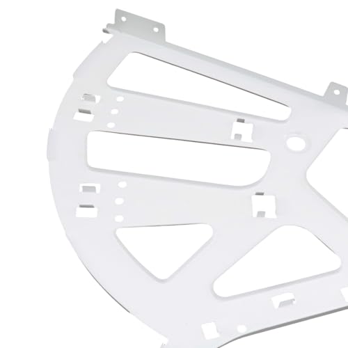 Coshar 4Pcs 3 Layers Shoes Drawer Hinges Fan Shape Shoe Cabinet Rack,White | 3 Layers,Stainless Steel Shoe Cabinet Rack Flip Frame, Replacement Fittings, Furniture Parts Hardware - color: White, size: 3 Layers