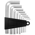 9-Piece Metric Allen Wrench Set, 1.5-10mm Chrome Vanadium Steel Hex Key Set, Standard Short Arm Allen Ball End Wrenches Sets for Mechanical, Bike, Furniture Repair - color: Short Arm Chrome Plating Set