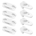 Shoe Cabinet Hinge and Stopper Replacement Part #110364 and #116713 - size: 110364 and 116713 (4 Pack)