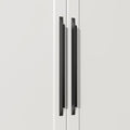 Goldenwarm 10 Pack Black Cabinet Handles, 7-1/2" Hole Center Finger Pulls - color: Black, size: 7-1/2in Hole Centers