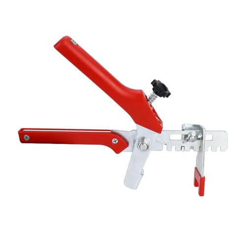 Tile Leveling system Plier Hand Floor Pliers Tiling Installation Tool Tile Locator Leveling System for DIY Ceramic Tile Stone Wall Tile Spacers Adjustment red - size: Red tile plier