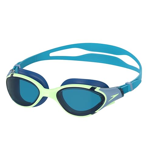 Speedo Unisex-Adult Swim Goggle Biofuse 2.0 - color: Pale Clover/Cobalt