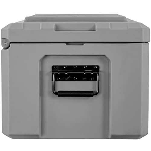 Eylar SRC-50 Crossover 26 Inch Cargo Case, Equipment Hard Case, Roto Molded, Stackable with Pad-Lock Hasp, TSA Standard, IPX4 Rated, Waterproof Crushproof, Truck & Roof Rack Storage (Gray) - style: Gray