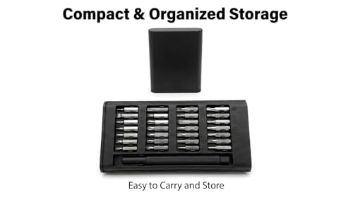 25-in-1 Precision Multi-Function Screwdriver Set Kit - Essential for Home Repairs, Electronics Disassembly & DIY Projects - Perfect for Homeowners, DIY Enthusiasts, and Tech Repairers