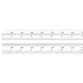 Starrett Blade Only for Combination Squares, Sets & Bevel Protractors, 36"L - size: 36", style: 4R Graduation