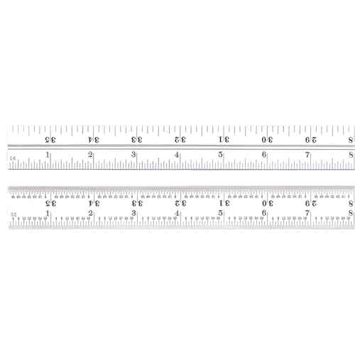 Starrett Blade Only for Combination Squares, Sets & Bevel Protractors, 36"L - size: 36", style: 4R Graduation