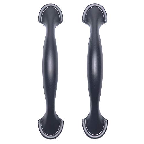 30 Pack 3 Inch (76mm) Hole Center Cabinet Handles Matte Black Cabinet Pulls, Kitchen Cabinet Handles Stainless Steel Black Kitchen Handles for Cabinets and Drawers