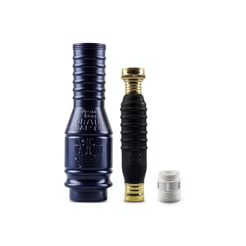 Drain King VIP2 Drain Unclogging Kit With Kitchen Sink Crossbar Adapter, 1.5 to 3 Inch - style: with Crossbar Adapter