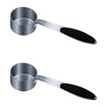 2PCS 1/8cup(30ml) Measuring Cup, Stainless Steel Measure Scoop - size: 1/8cup