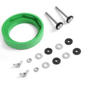 3" Toilet Tank to Bowl Gasket Kit, Fits American Standard Champion 4 Toilet Parts AS738756-0070A, 5/16 * 3.15" Stainless Steel Heavy Duty Rustproof Bolts Kit for Most 3 Inch Flush Valve Opening Tank - style: American Standard Gasket Kit