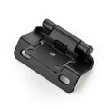 Ravinte Matte Black Semi-Overlay 1/2 inch Self-Closing Hinges, 10 Pack - color: Matte Black