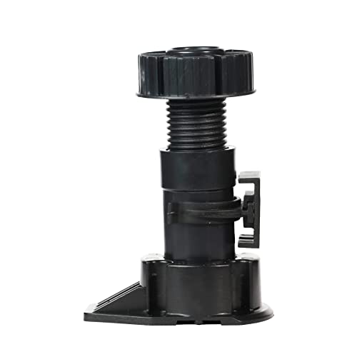 12-Pack Adjustable Cabinet Leveling Legs, 3.1"-4.3" Height, 330 lb Capacity - size: 12 Pieces
